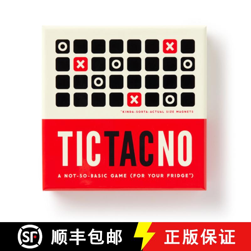 【2-3周达】Tic Tac No Magnetic Fridge Game [9780735379459]