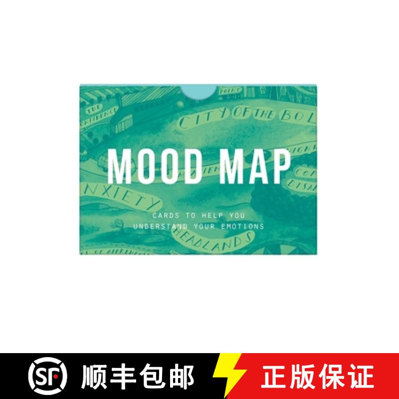 【3-4周达】Mood Map: 100 Cards to Help Us Define and Explain Our Emotions [9781916753143]