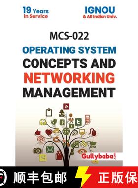 【3-4周达】MCS-022 Operating System Concepts And Networking Management [9788189086589]