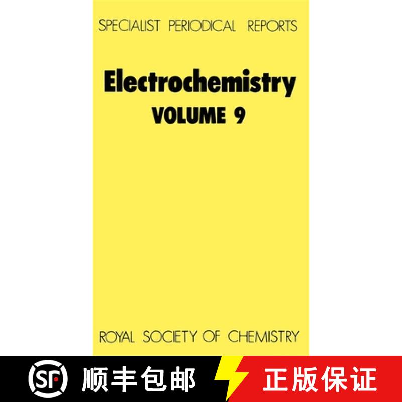 【3-4周达】Electrochemistry, Vol 9: Volume 8 [9780851860770]