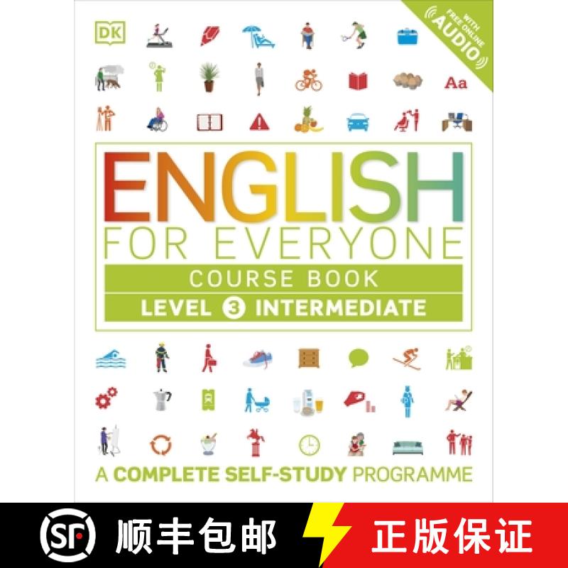English for Everyone Course Book Level 3 Intermediate : A Complete Self-Study Programme [9780241226063]