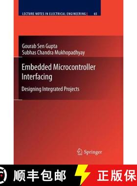 【3-4周达】Embedded Microcontroller Interfacing : Designing Integrated Projects [9783642263842]