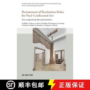 Restitution 9783111382197 Art Restatement Eine for Rules Bestandsaufnahme 预订 Nazi Vergleichende Confiscated
