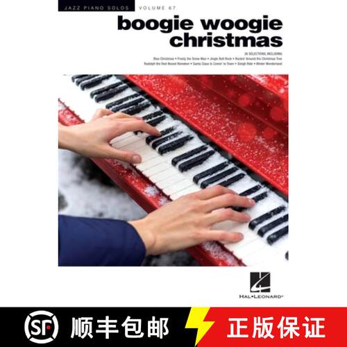 【3-4周达】Boogie Woogie Christmas - Jazz Piano Solos Series Vol. 67 [9798350100310]
