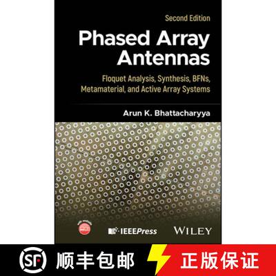 【3-4周达】精装 Phased array antennas – Floquet Analysis,  Synthesis, BFNs, Metamaterial, and Active... [9781394319077]