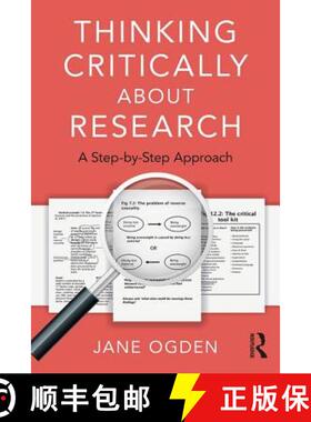 【3-4周达】Thinking Critically about Research : A Step by Step Approach [9780367000202]