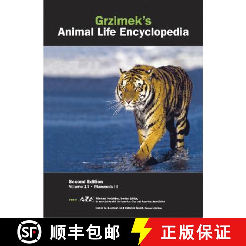 预订 Grzimek's Animal Life Encyclopedia, Volume 14: Mammals III (Edition: 2) (Edition: 2) (Edition: 2... [9780787657901]