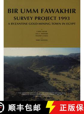 【3-4周达】Bir Umm Fawakhir Survey Project 1993 : A Byzantine Gold-Mining Town in Egypt [9781885923165]