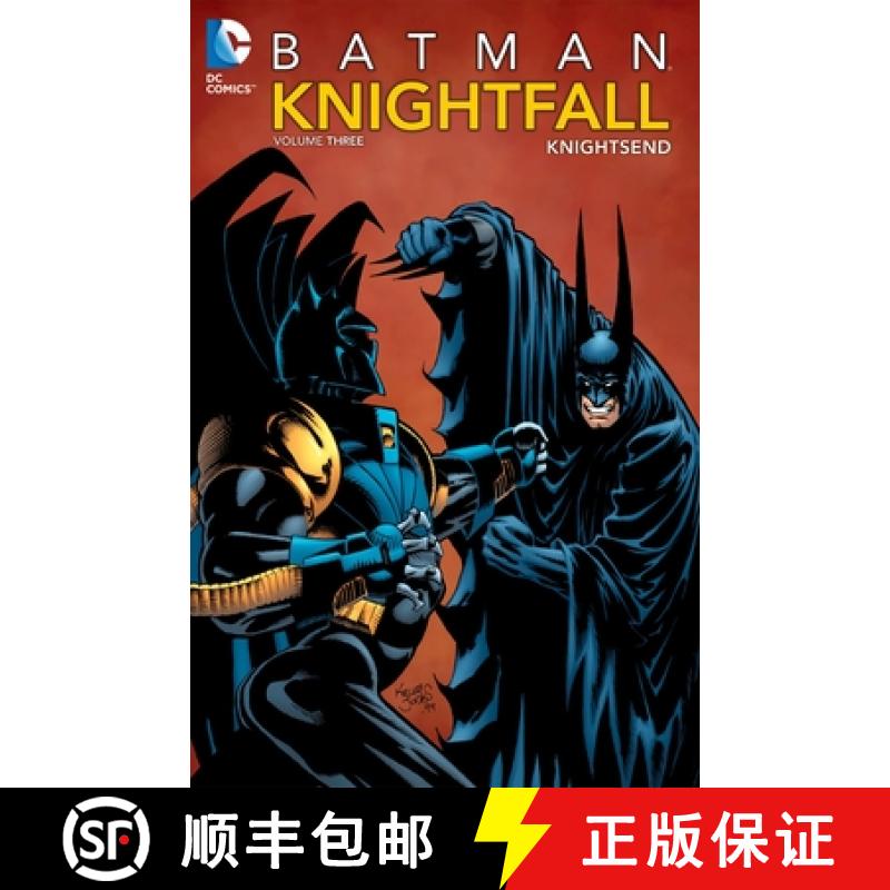 【3-4周达】Batman: Knightfall Vol. 3: Knightsend: Knightfall Vol. 3 [9781401237219]