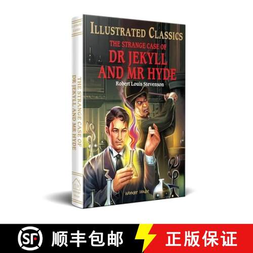 【3-4周达】The Strange Case of Dr Jekyll and Mr Hyde: Illustrated Children Classic Novel with Review ... [9789389931570]
