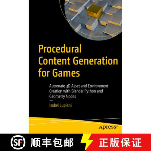 【3-4周达】Procedural Content Generation for Games : Automate 3D Asset and Environment Creation with ... [9798868817861]