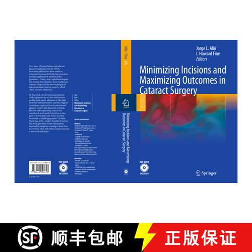 【3-4周达】Minimizing Incisions and Maximizing Outcomes in Cataract Surgery [With DVD ROM] [9783642028618]