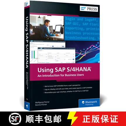 【3-4周达】Using SAP S/4hana: An Introduction for Business Users [9781493219568]