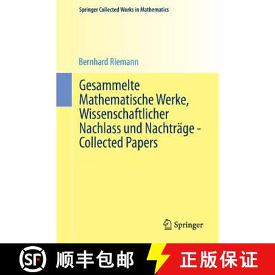【3-4周达】Gesammelte Mathematische Werke, Wissenschaftlicher Nachlass und Nachträge - Collected Pap... [9783642553929]