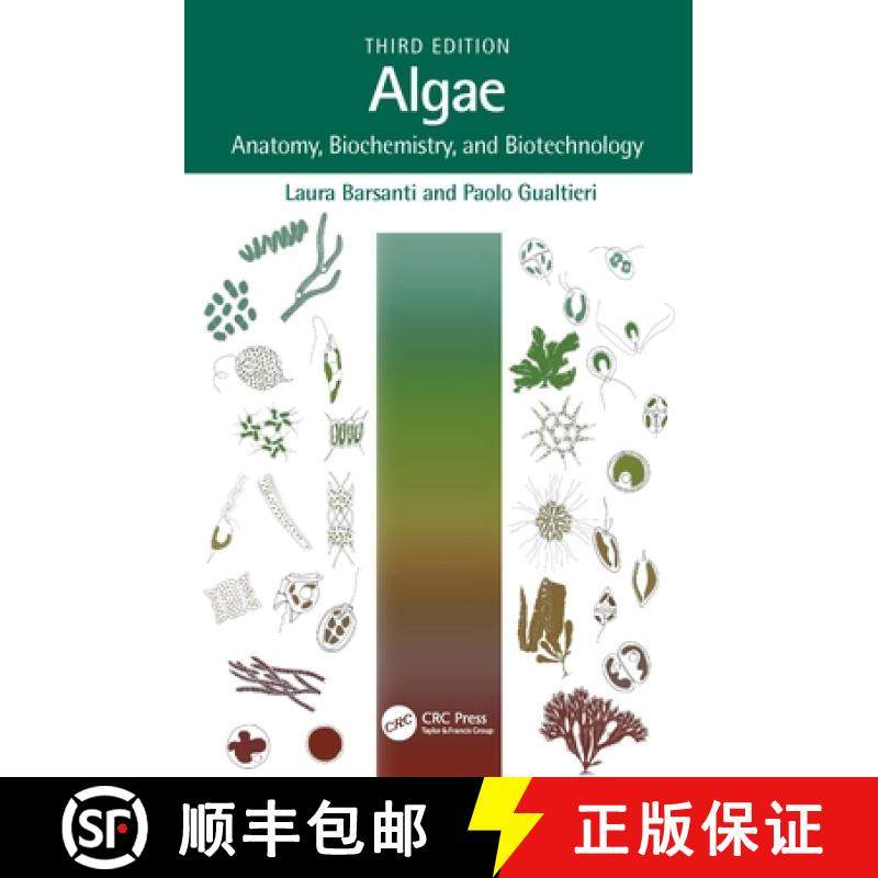 【3-4周达】Algae: Anatomy, Biochemistry, and Biotechnology [9781032035123]
