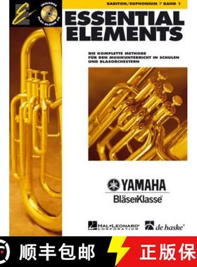 【3-4周达】Essential Elements Band 1 - fA1/4r Bariton (BC): Die Komplette Methode fA1/4r Den Musikunt... [9789043112369]