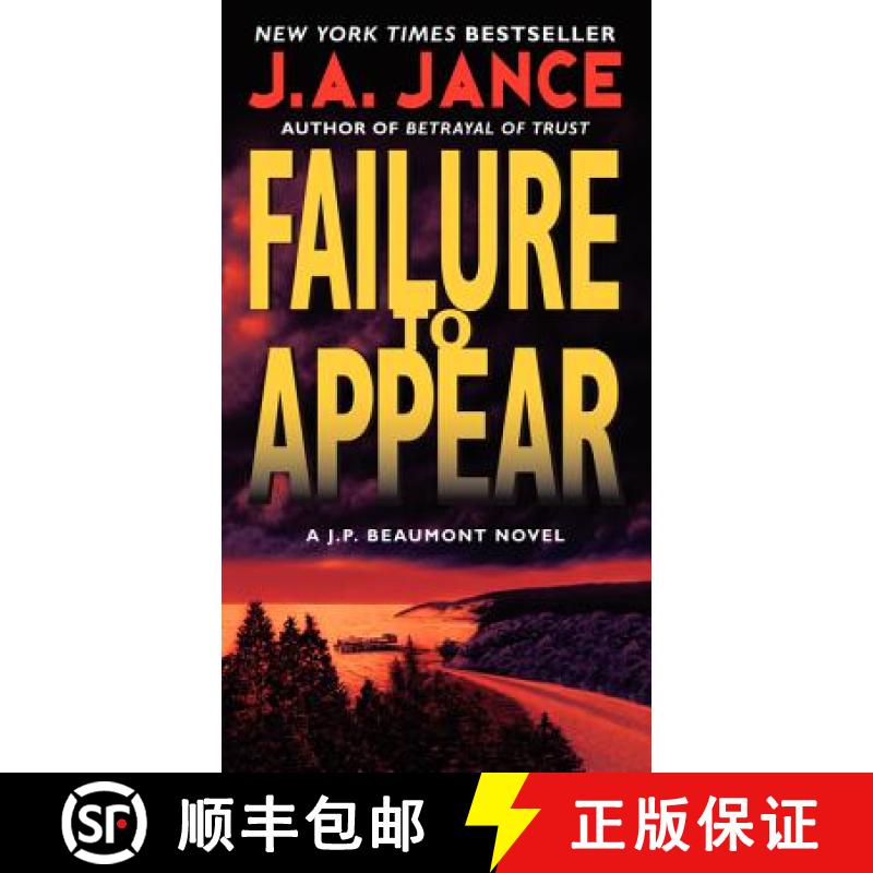 【3-4周达】Failure to Appear: A J.P. Beaumont Novel [9780062086396]