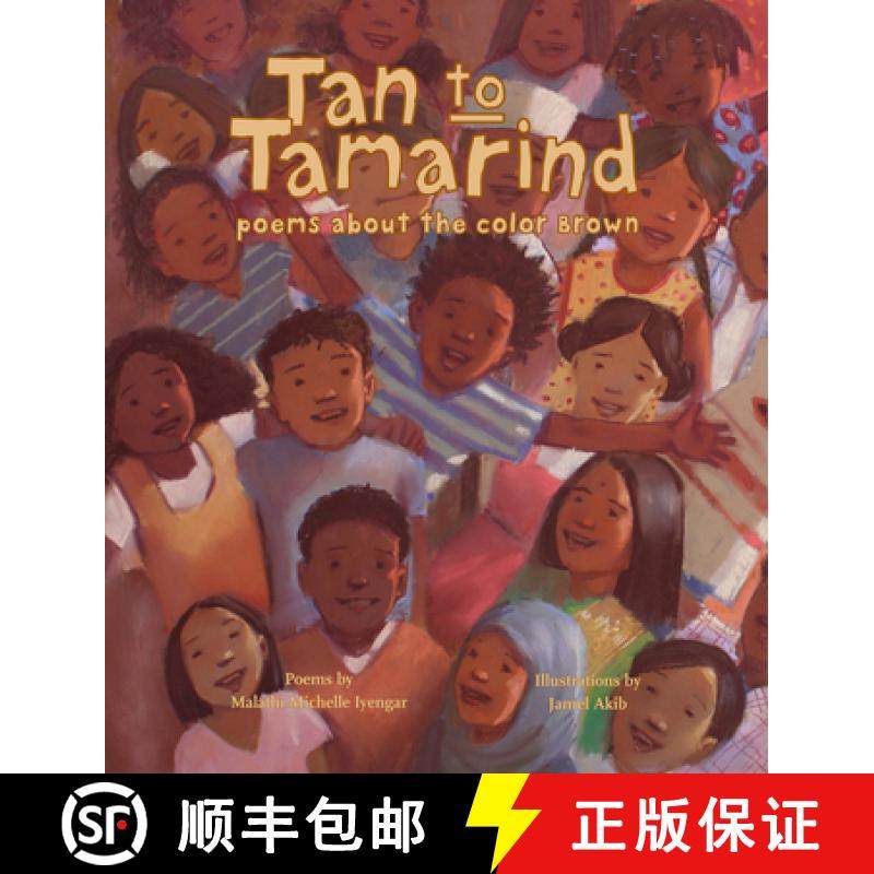 预订 Tan to Tamarind: Poems about the Color Brown [9780892394128]