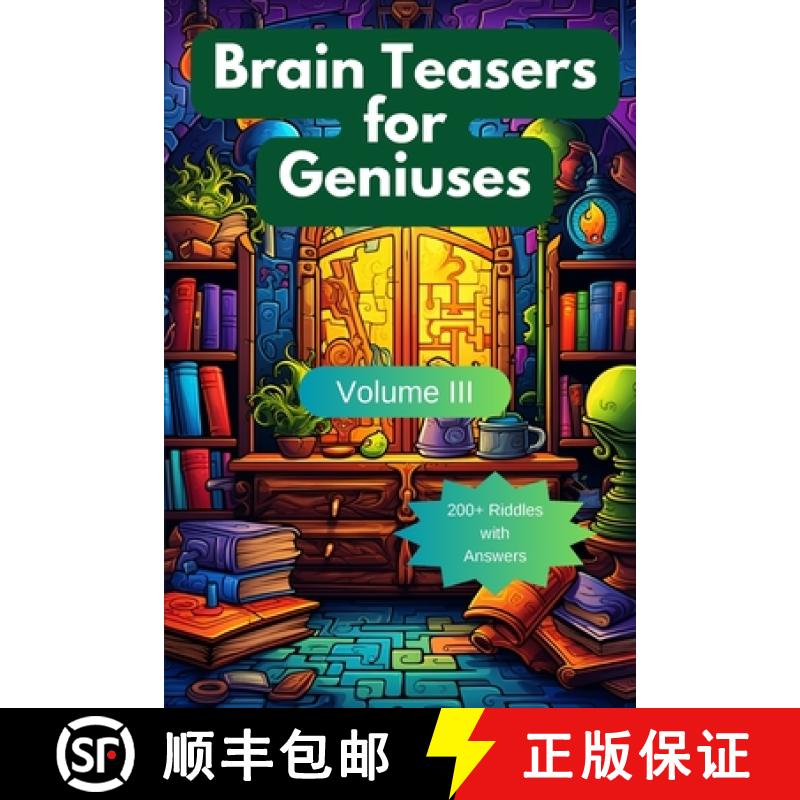 【3-4周达】Brain Teasers for Geniuses: Volume III [9781088117095]