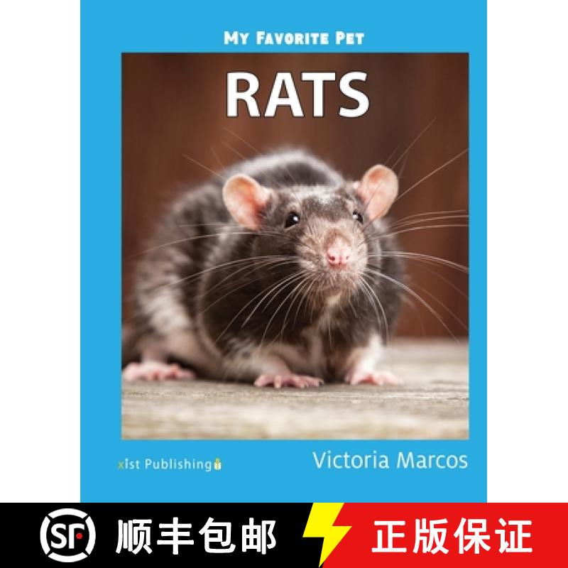 【3-4周达】My Favorite Pet: Rats [9781532416446]