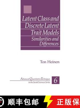 【3-4周达】Latent Class and Discrete Latent Trait Models: Similarities and Differences [9780803974333]