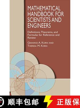 预订 Mathematical Handbook for Scientists and Engineers: Definitions, Theorems, and Formulas for Refe... [9780486411477]