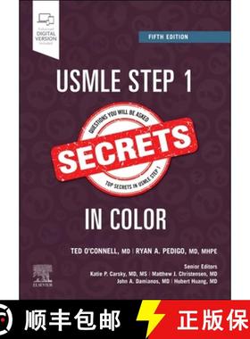 【3-4周达】USMLE Step 1 Secrets in Color [9780323810609]
