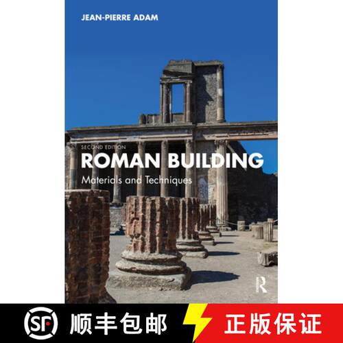 【3-4周达】精装 Roman Building: Materials and Techniques [9781138549685]