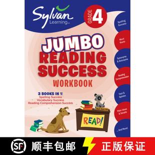 4th Grade Jumbo Reading Success Workbook: 3 Books in 1--Spelling Success, Vocabulary Success, Reading... [9780375430077]