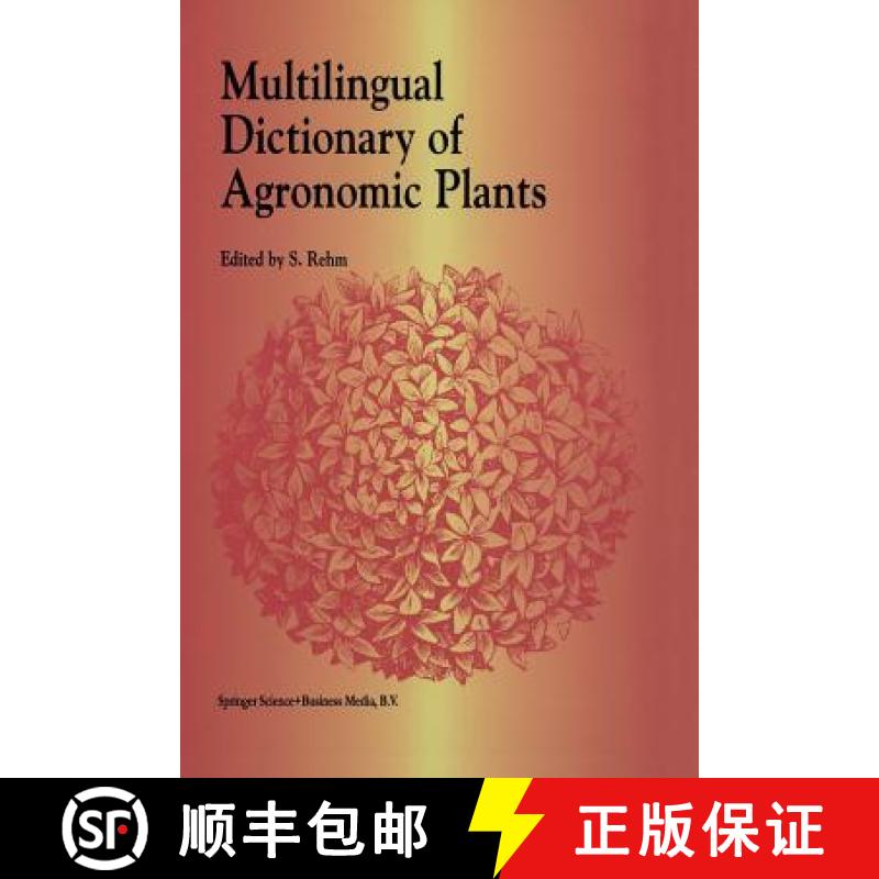 【3-4周达】Multilingual Dictionary of Agronomic Plants [9789401044219]
