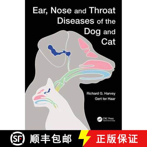 【3-4周达】精装 Ear, Nose and Throat Diseases of the Dog and Cat [9781482236491]