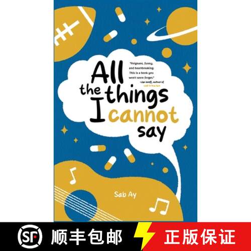 【3-4周达】All the Things I Cannot Say [9798992097504]