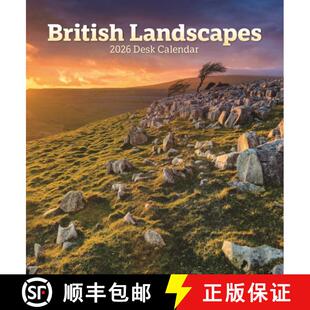 【3-4周达】British Landscapes Easel Desk Calendar 2 [9781529849523]