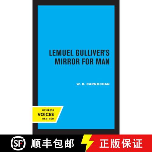 预订 Lemuel Gulliver's Mirror for Man [9780520305052]