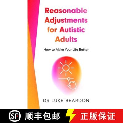 【3-4周达】Reasonable Adjustments for Autistic Adults: How to Make Your Life Better [9781399821797]