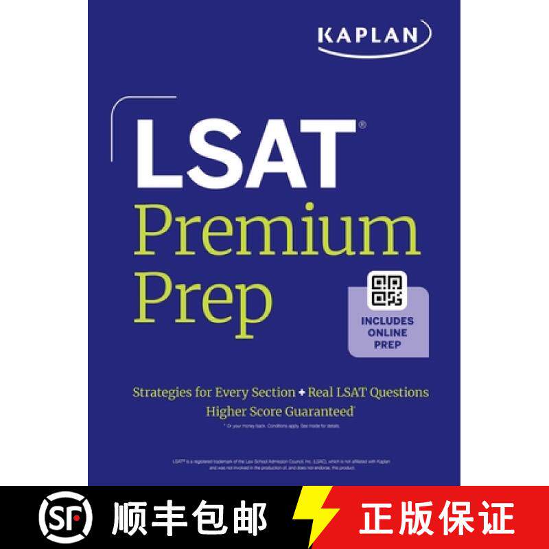 【3-4周达】LSAT Premium Prep (2025) Kaplan Test Prep: Master the Digital LSAT with Exclusive 99th-Per... [9781506296081]