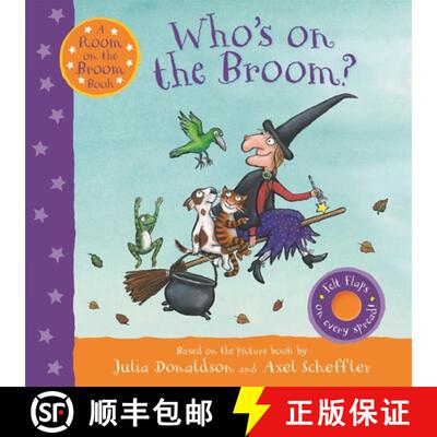 【3-4周达】Who's on the Broom? : A Room on the Broom Book [9781529046489]