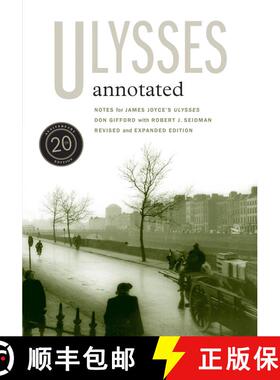 【3-4周达】Ulysses Annotated: Notes for James Joyce's (First Edition, 20th Anniversary Edition) [9780520253971]
