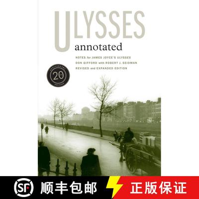 【3-4周达】Ulysses Annotated: Notes for James Joyce's (First Edition, 20th Anniversary Edition) [9780520253971]