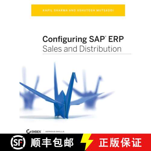 【3-4周达】Configuring Sap Erp Sales And Distribution [Wiley计算机] [9781118791431]