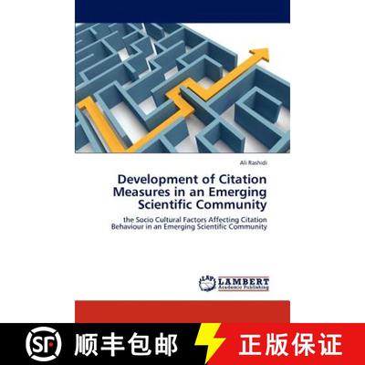 预订 Development of Citation Measures in an Emerging Scientific Community [9783659140372]