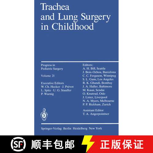 【3-4周达】Trachea and Lung Surgery in Childhood [9783642716676]