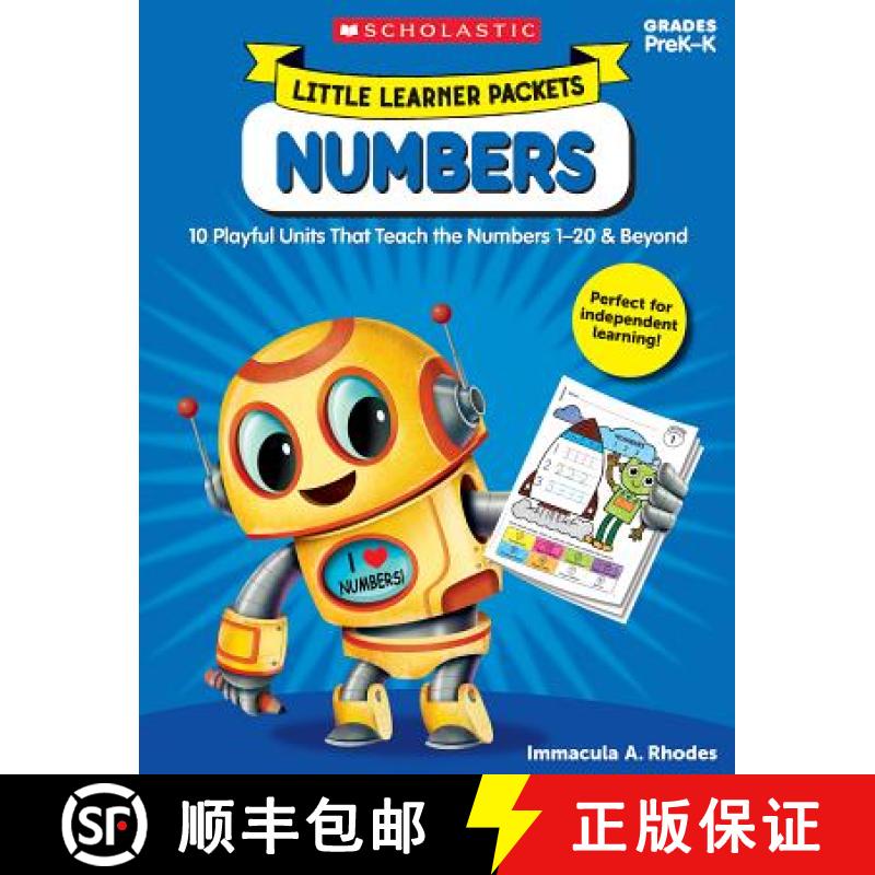 Little Learner Packets: Numbers: 10 Playful Units That Teach the Numbers 1-20 & Beyond [9781338228298]