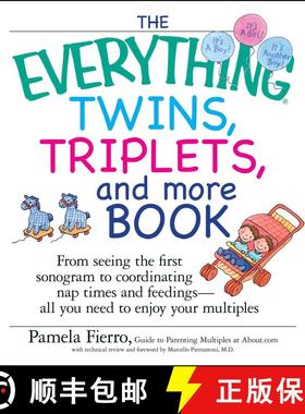 【3-4周达】The Everything Twins, Triplets, And More Book: From Seeing The First Sonogram To Coordinat... [9781593373269]