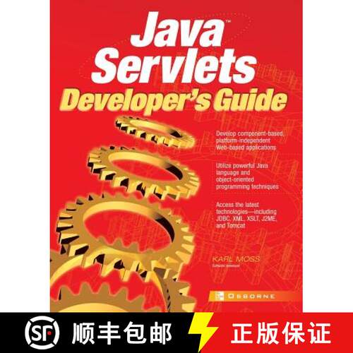 【3-4周达】Java Servlets Developer's Guide [9780072222623]