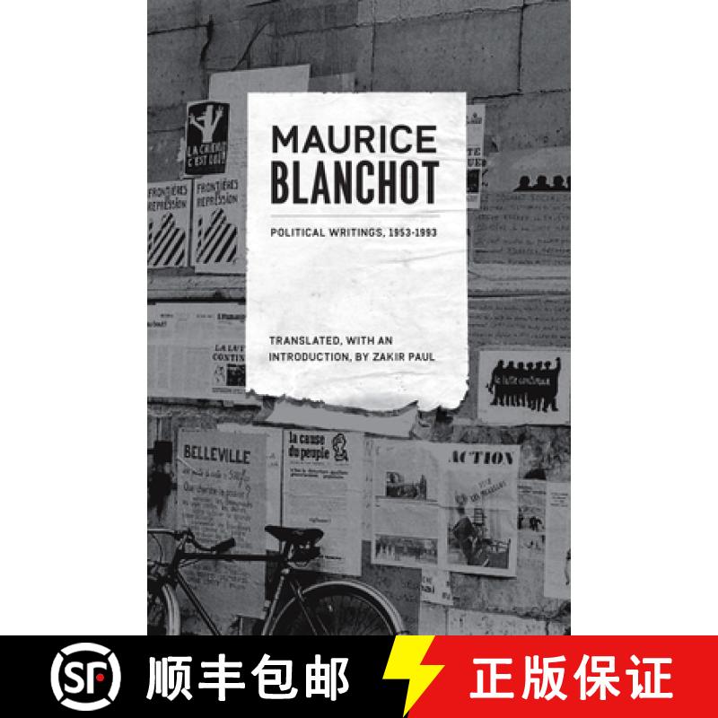 【3-4周达】Political Writings, 1953-1993 [9780823229970]