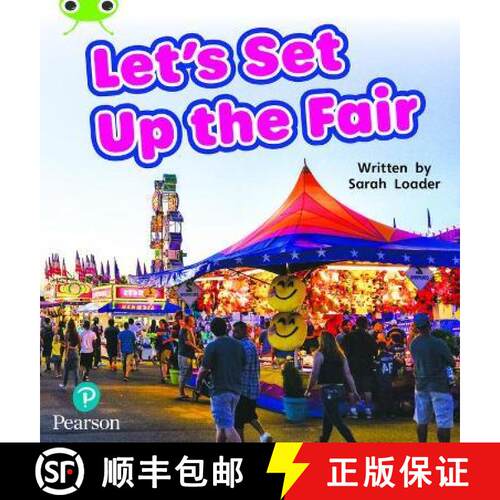 【3-4周达】Bug Club Phonics Non-Fiction Year 1 Phase 5 Unit 17 Let's Set Up the Fair [9781292407890]