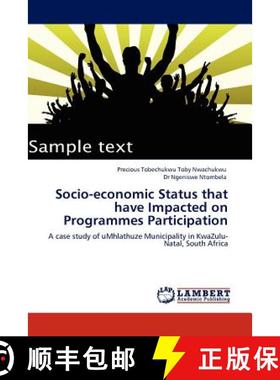 预订 Socio-Economic Status That Have Impacted on Programmes Participation [9783845440545]