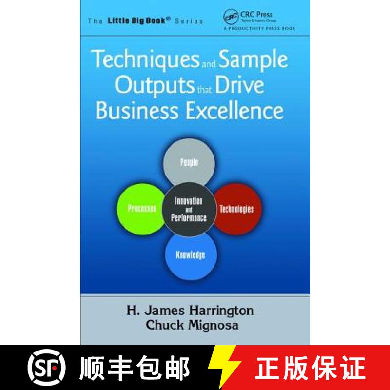 【4周达】Techniques and Sample Outputs That Drive Business Excellence [9781138463998]
