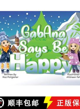 【3-4周达】GabAna says be Happy [9780648889724]